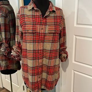 Large tall button-down